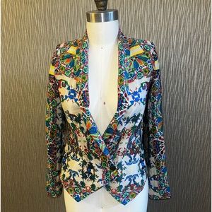 Twelfth street by Cynthia Vincent silk blazer
